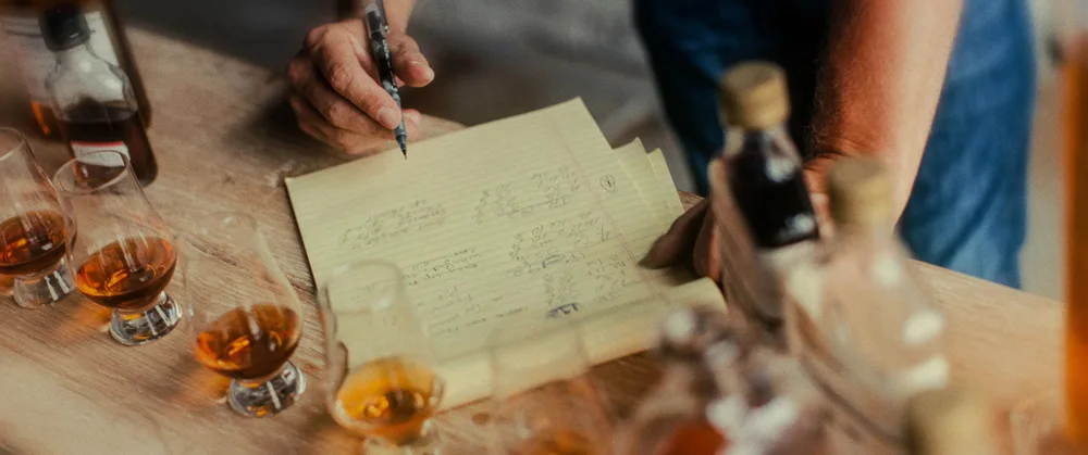 Jefferson's Bourbon tasting at sea