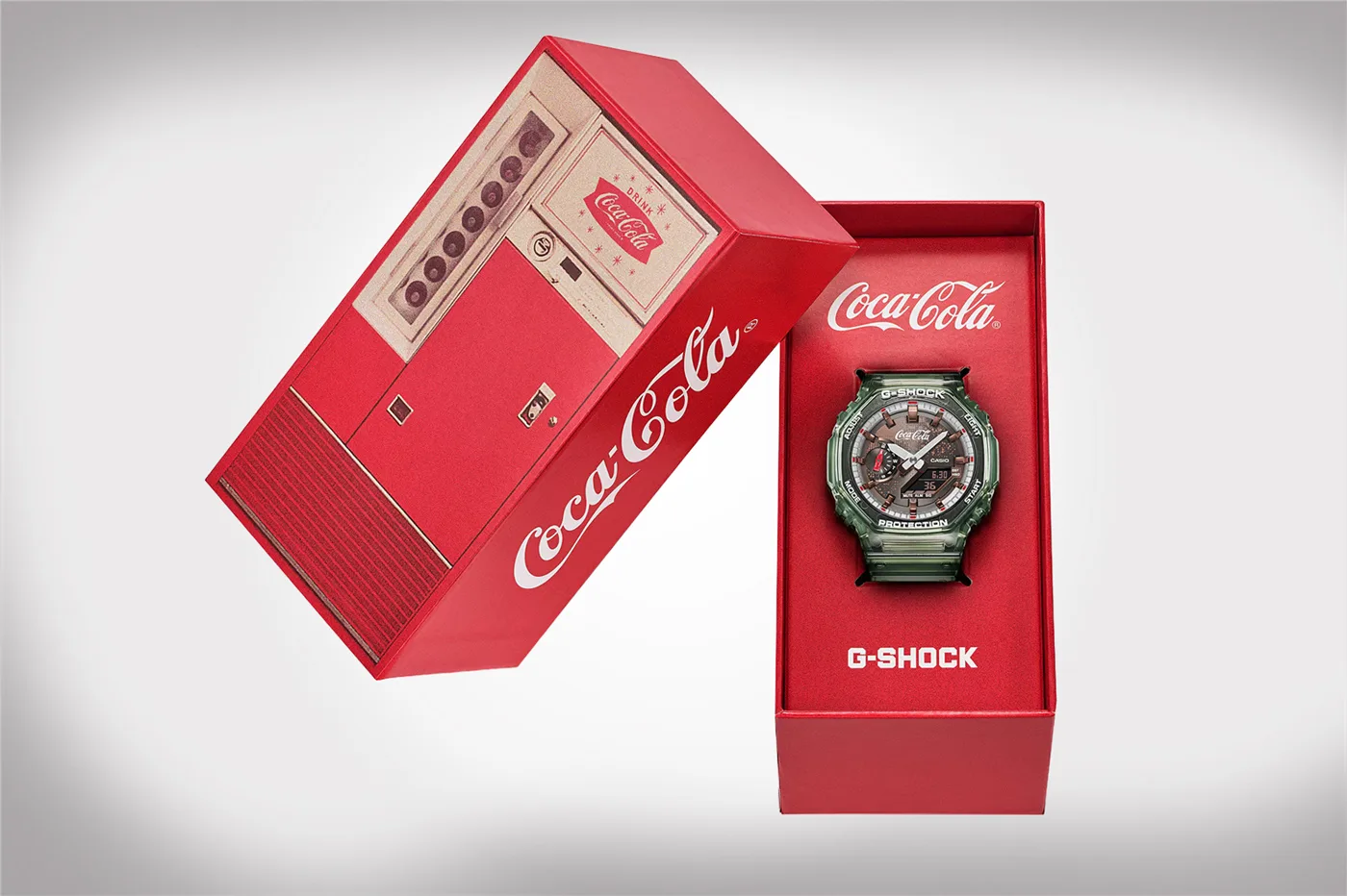 G-Shock GA-2100CC-3A Coca-Cola CasiOak Collaboration