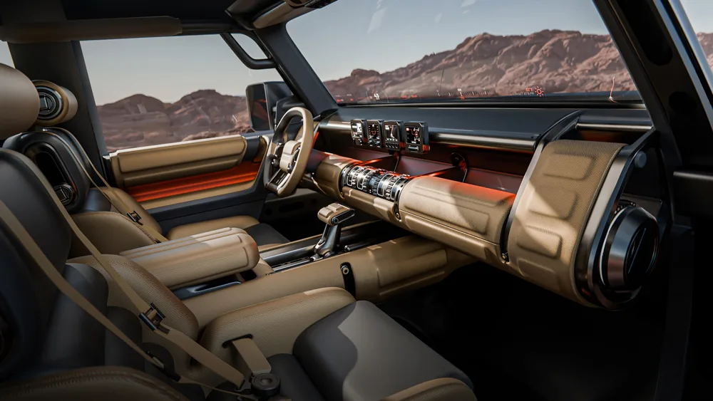 Hyundai Boulder Concept interior