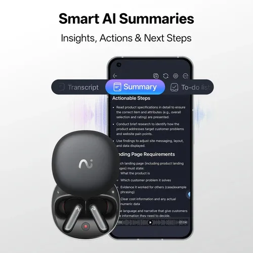 RecDot's Smart AI Summaries in App