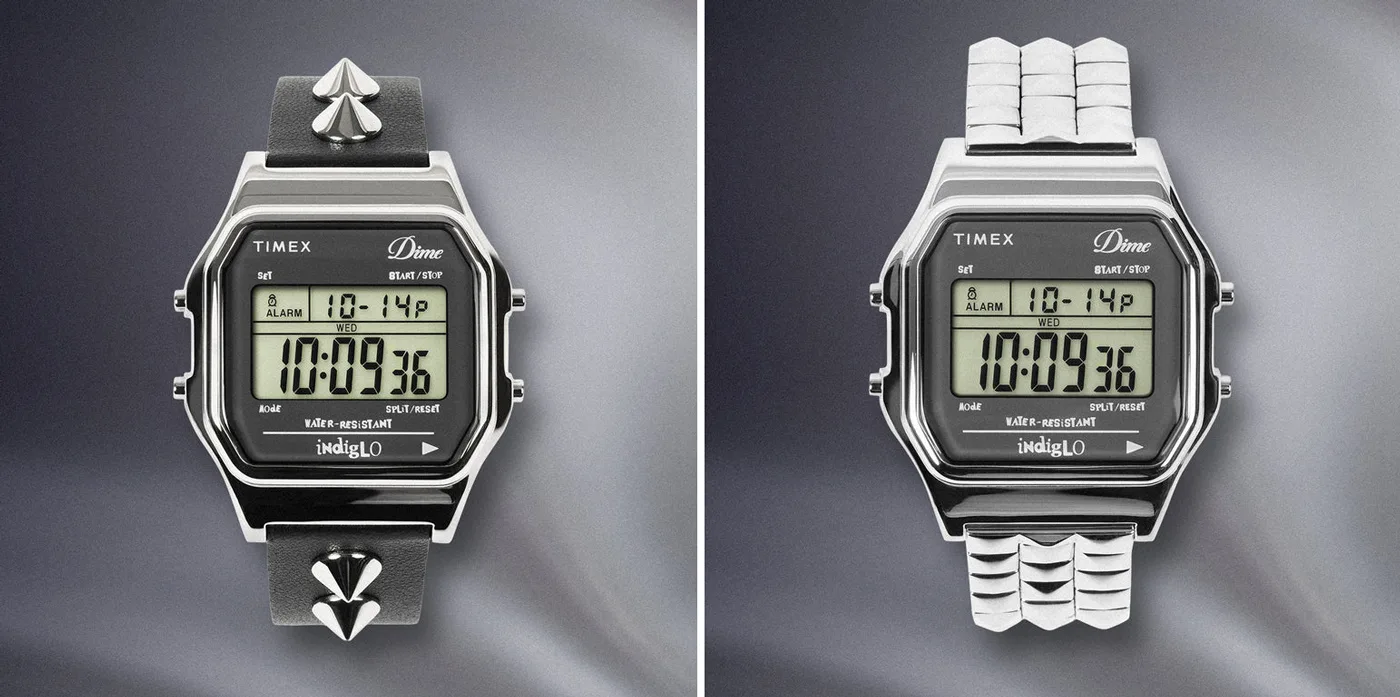 Timex T80 x Dime x END. watch collaboration