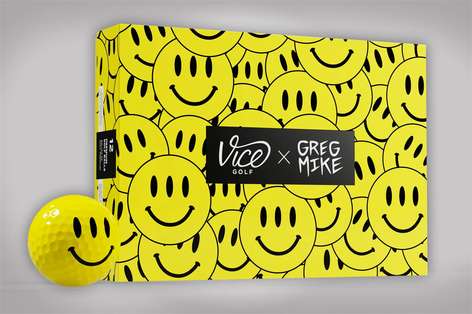 Vice Golf x Greg Mike golf balls
