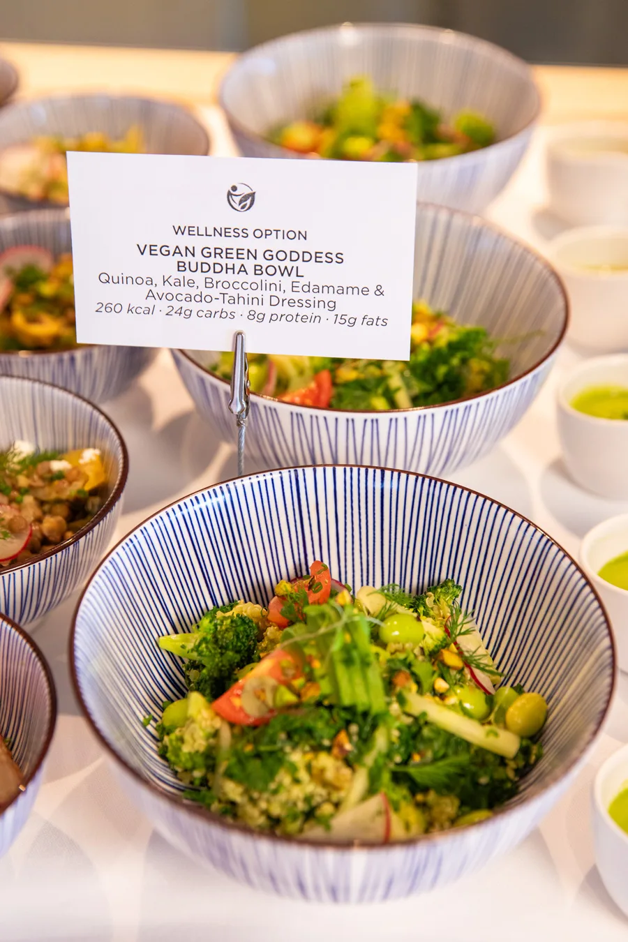Wellness food options on Crystal Cruises