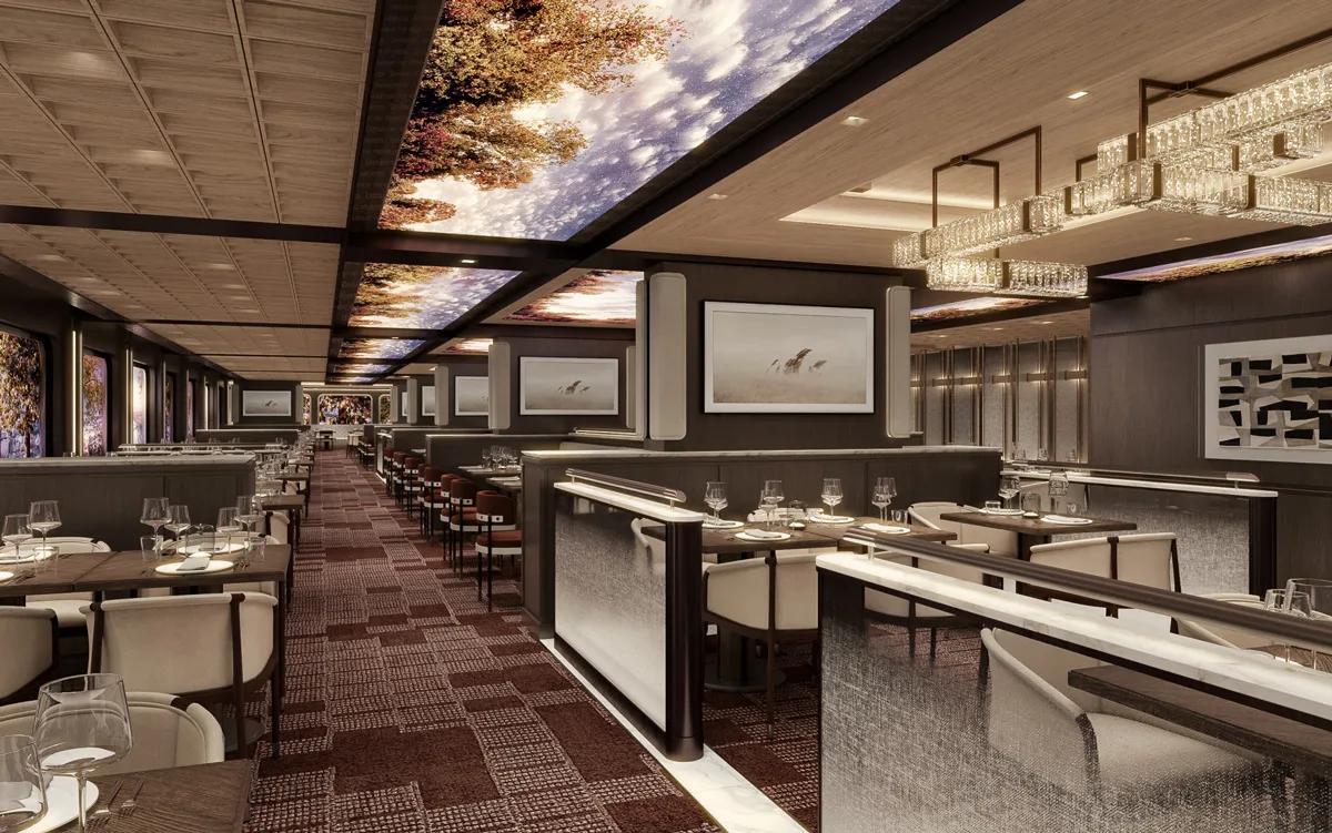 Norwegian Aura Panorama Room Dining