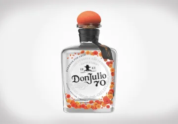 Don Julio Dia de Muertos tequila bottle design
