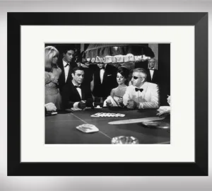 James Bond Thunderball Casino Print