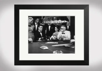 James Bond Thunderball Casino Print