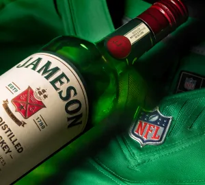 Jameson is the official NFL sponsor