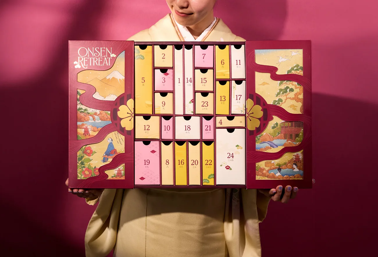 Sakuraco Onsent Retreat Japan Advent Calendar