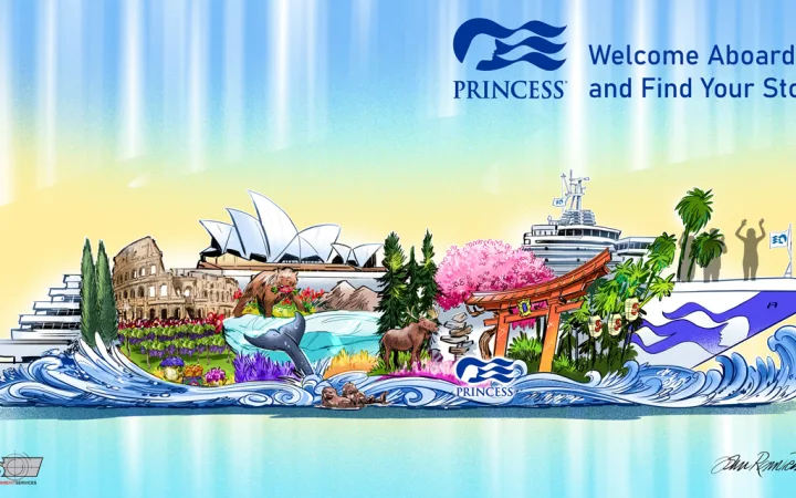 Princess Cruises Is Giving Away Four Seats on Its 2027 Rose Parade Float