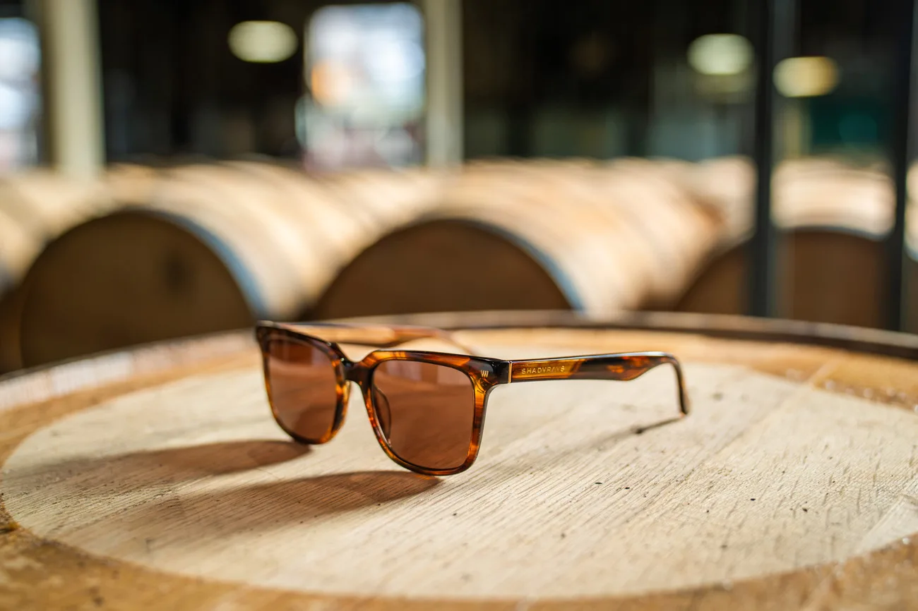 Shady Rays and Pappy & Co. Built Sunglasses Around a Hidden Bourbon Logo