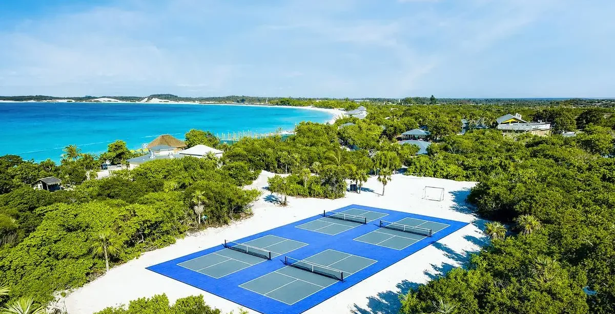 Half Moon Cay Pickleball Courts