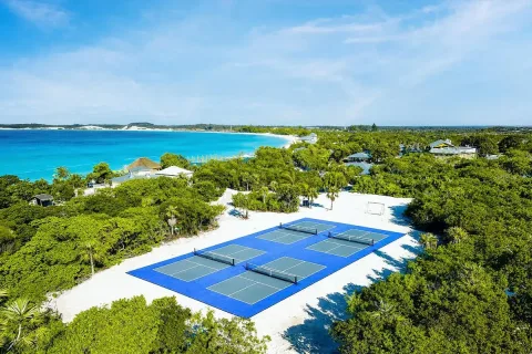 Half Moon Cay Pickleball Courts