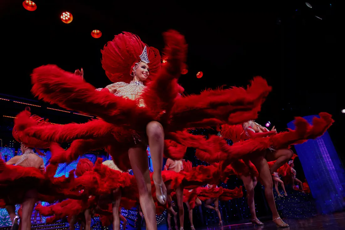 Moulin Rouge's cabaret dancers