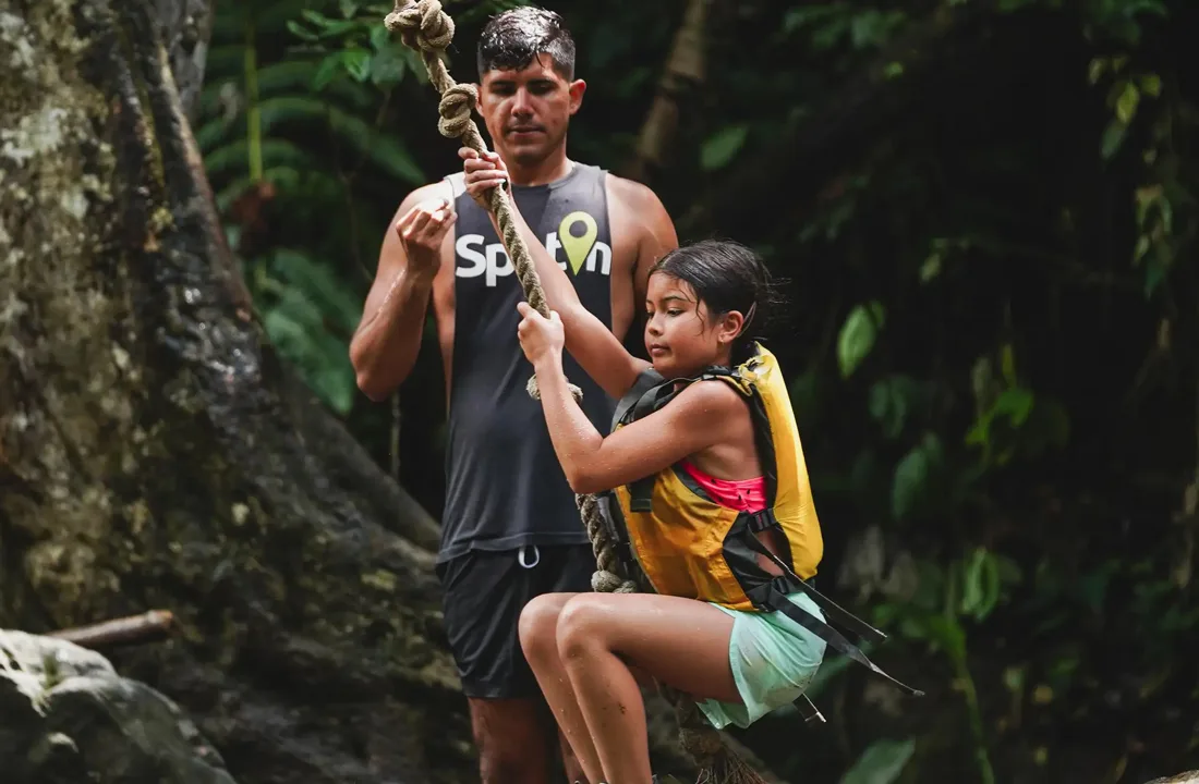 Rainforest and Waterslide tour in San Juan Puerto Rico