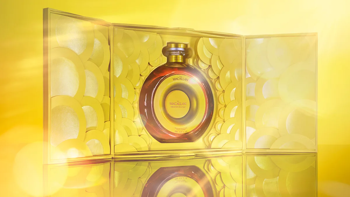 The Macallan TIME : SPACE Sherry Cask packaging