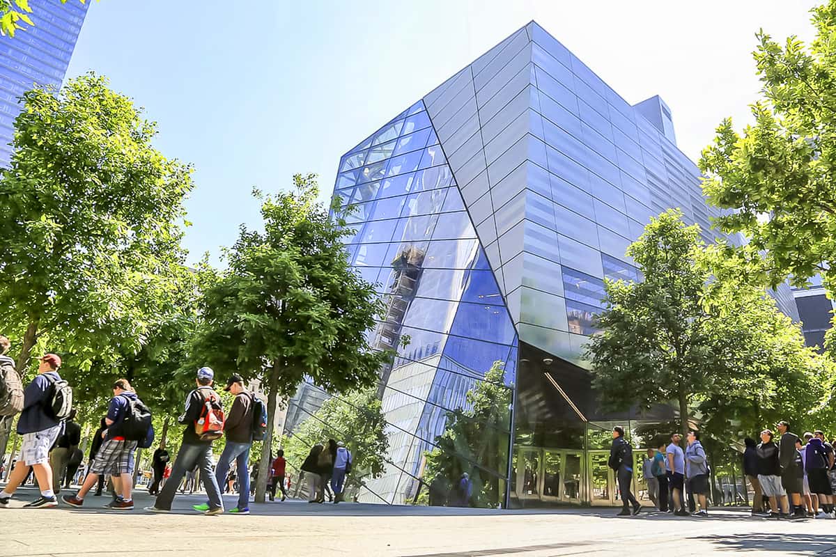 The 9/11 Memorial and Museum in Lower Manhattan, New York City
