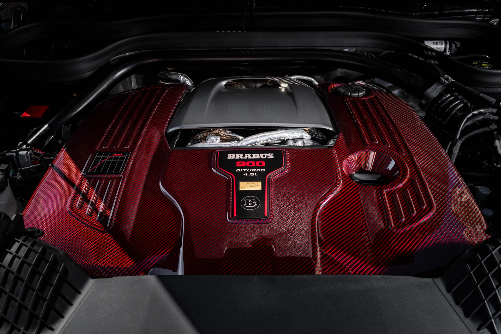 Brabus 900 Rocket Edition Cabrio engine