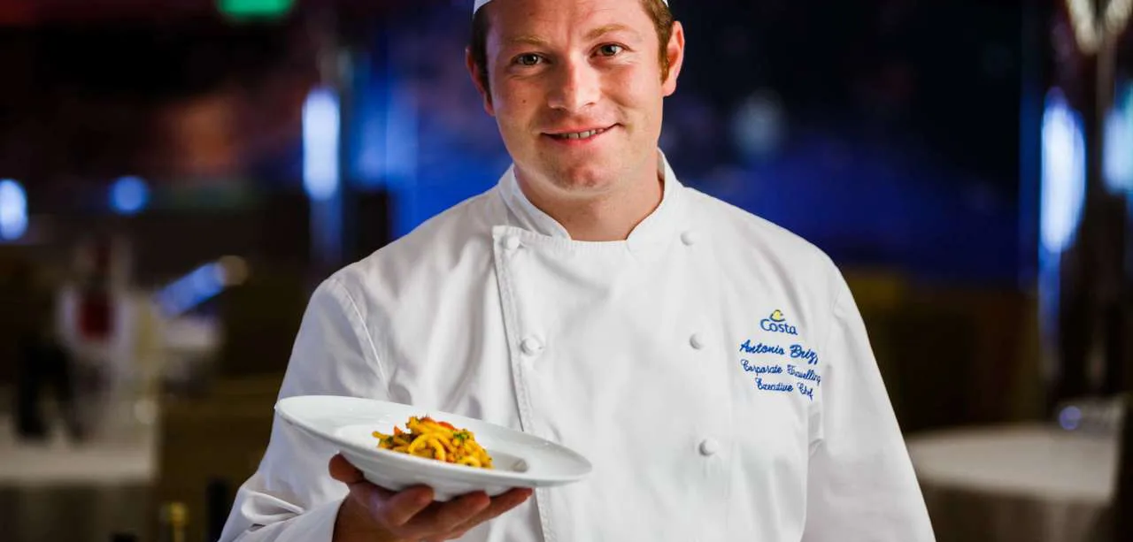 Costa Cruises’ Corporate Executive Chef, Chef Antonio Brizzi