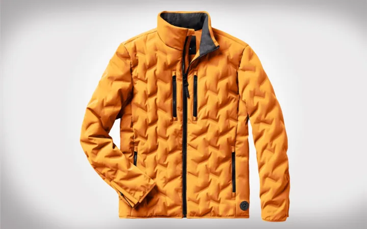 AETHER Rex Down Jacket in Midas Orange