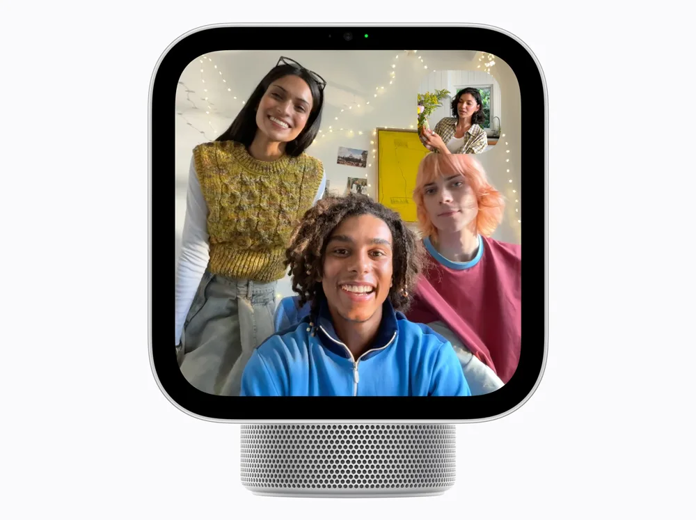Facetime on Apple HomeView