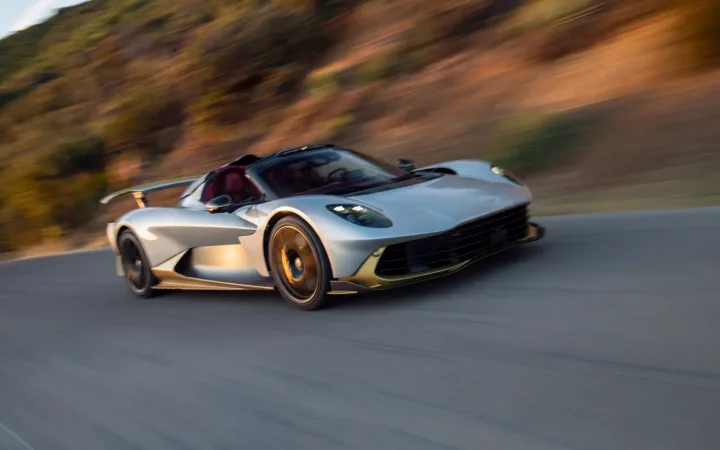 Aston Martin Cut the Roof Off Its 1,064-HP Valhalla, and It Still Hits 217 MPH