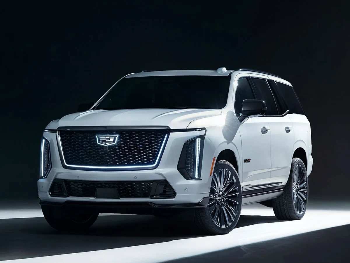 White 2027 Cadillac Escalade-V 125th Anniversary Collector Series