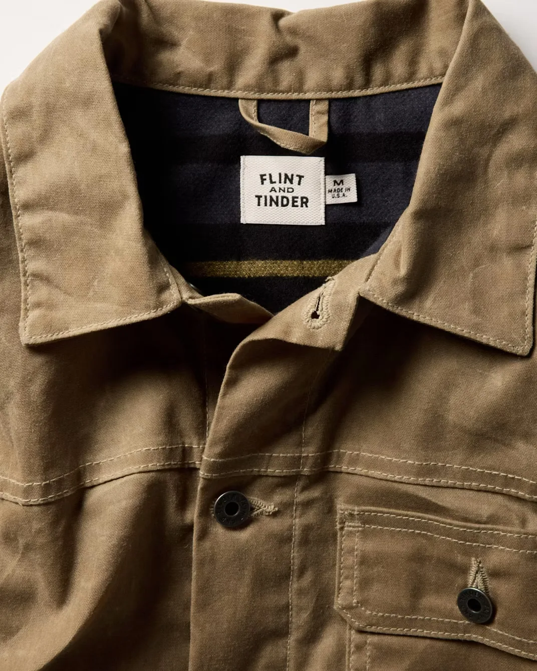 Flint and Tinder Waxed Trucket Jacket