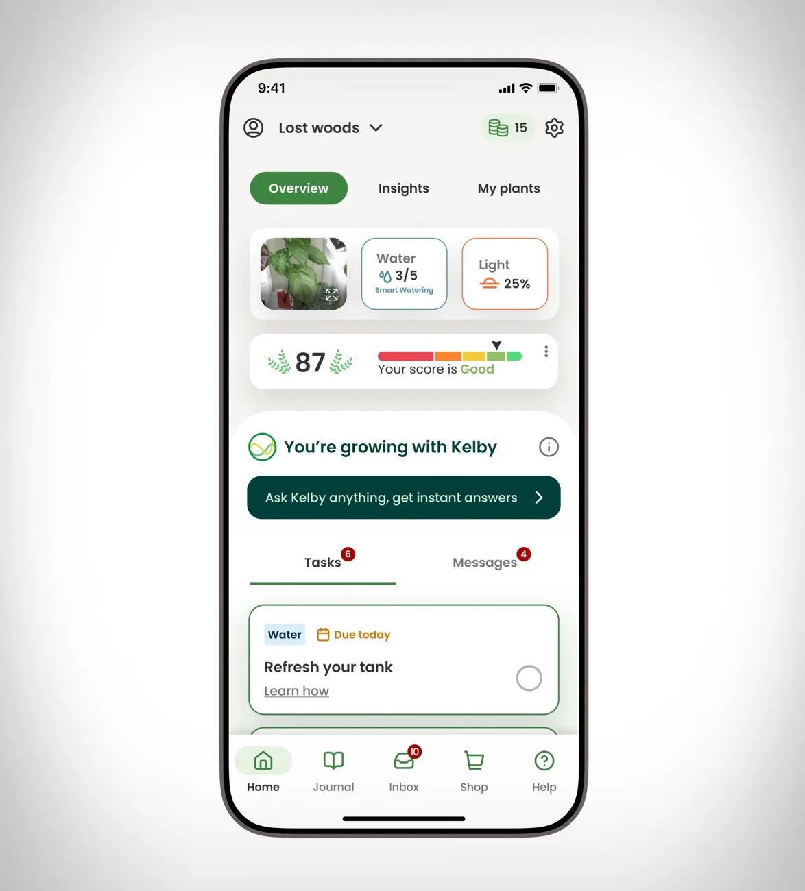 Gardyn Home 4 smart indoor hydorponic garden