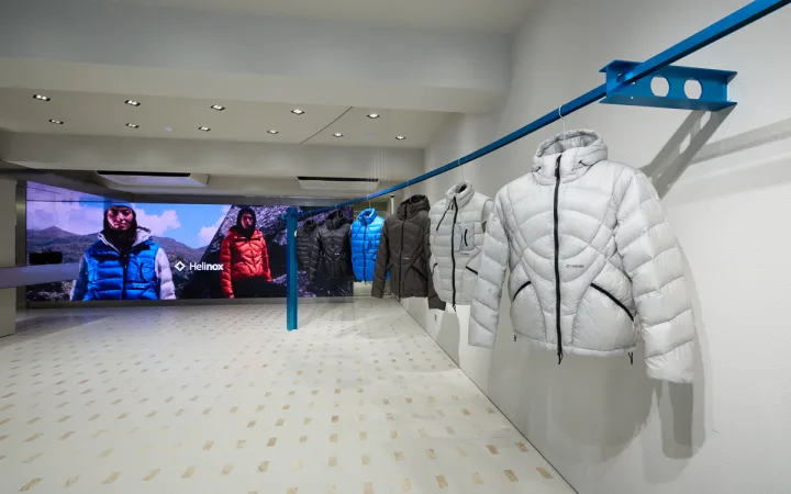 Helinox’s Seoul Flagship Is a Six-Floor Tent Made of Light