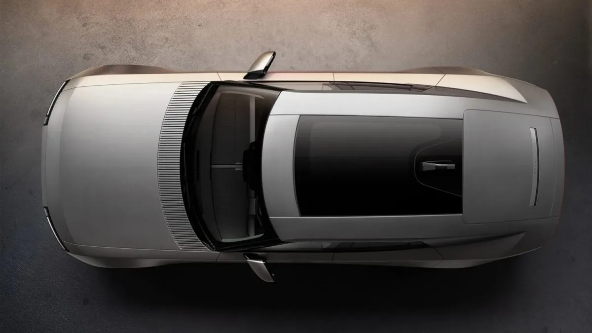 Jaguar Type 01 roof