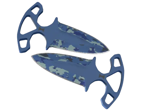 Shadow Daggers | Bright Water (Field-Tested) knife skin in CS2