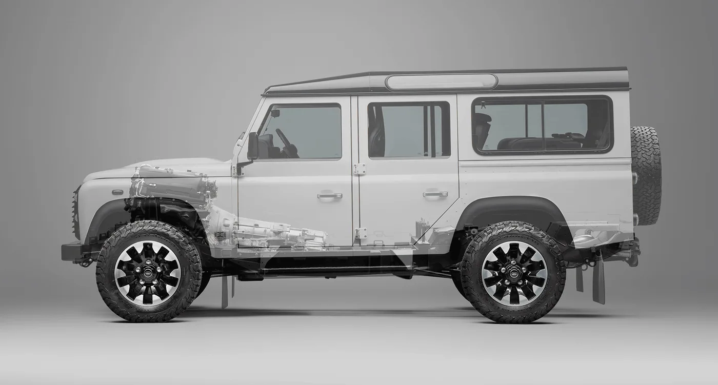 Land Rover Classic Defender Works V8 Conversion