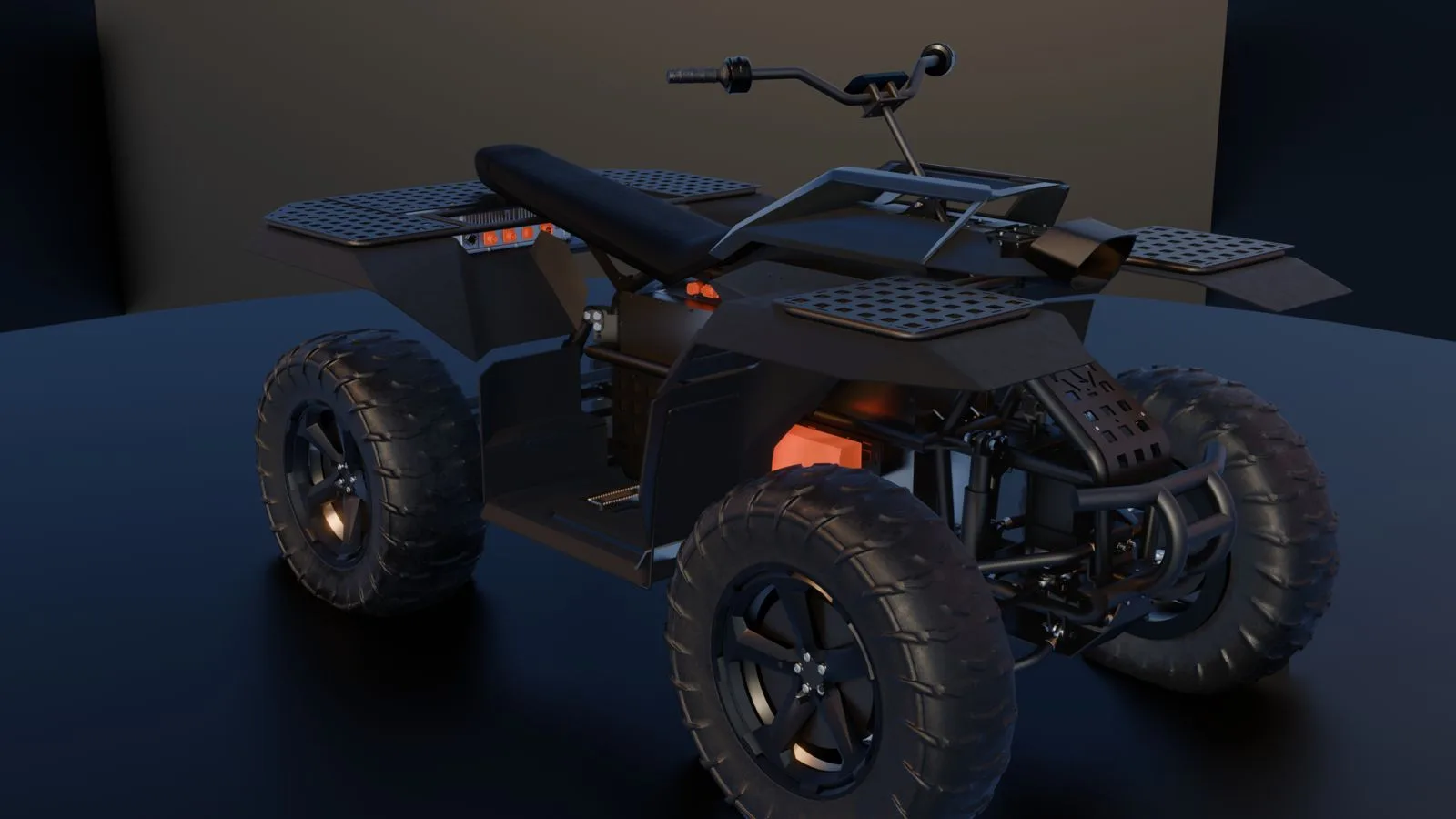LIVAQ EQUAD electric ATV render