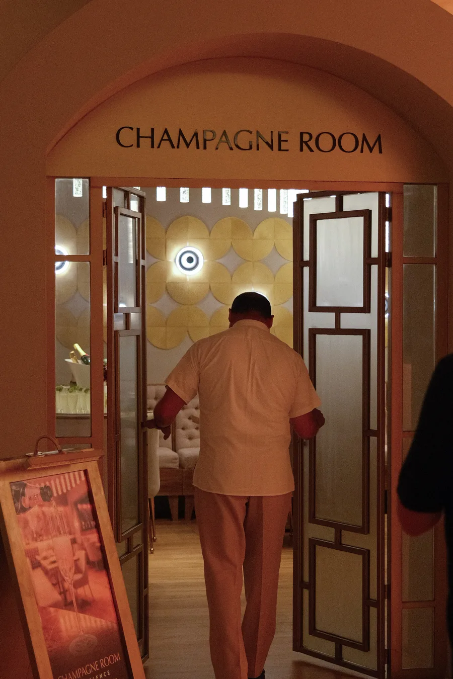 Champagne Room experience at Marival Emotions