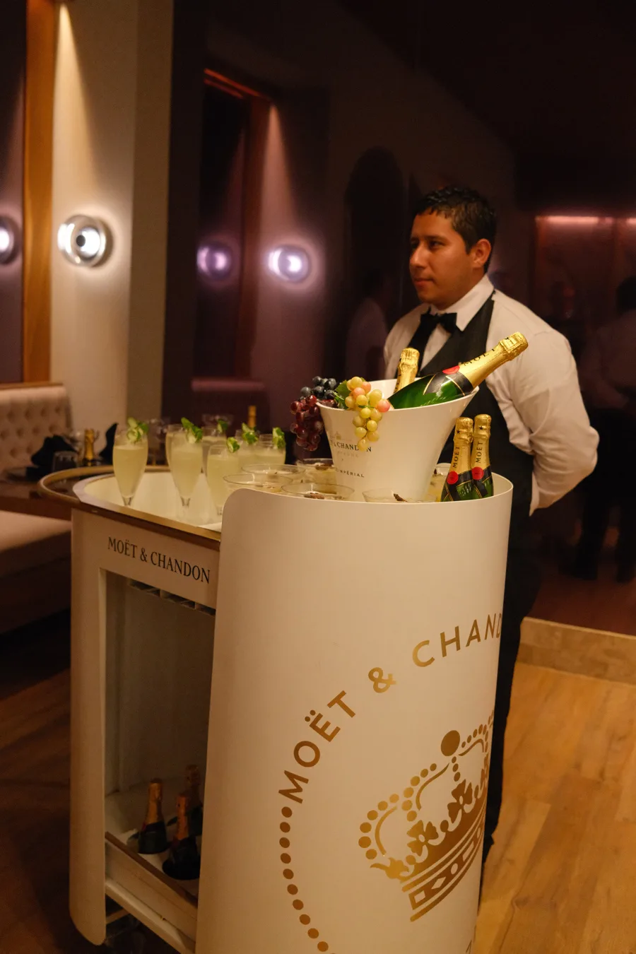 Moet Champagne in Marival Emotions Champagne Room