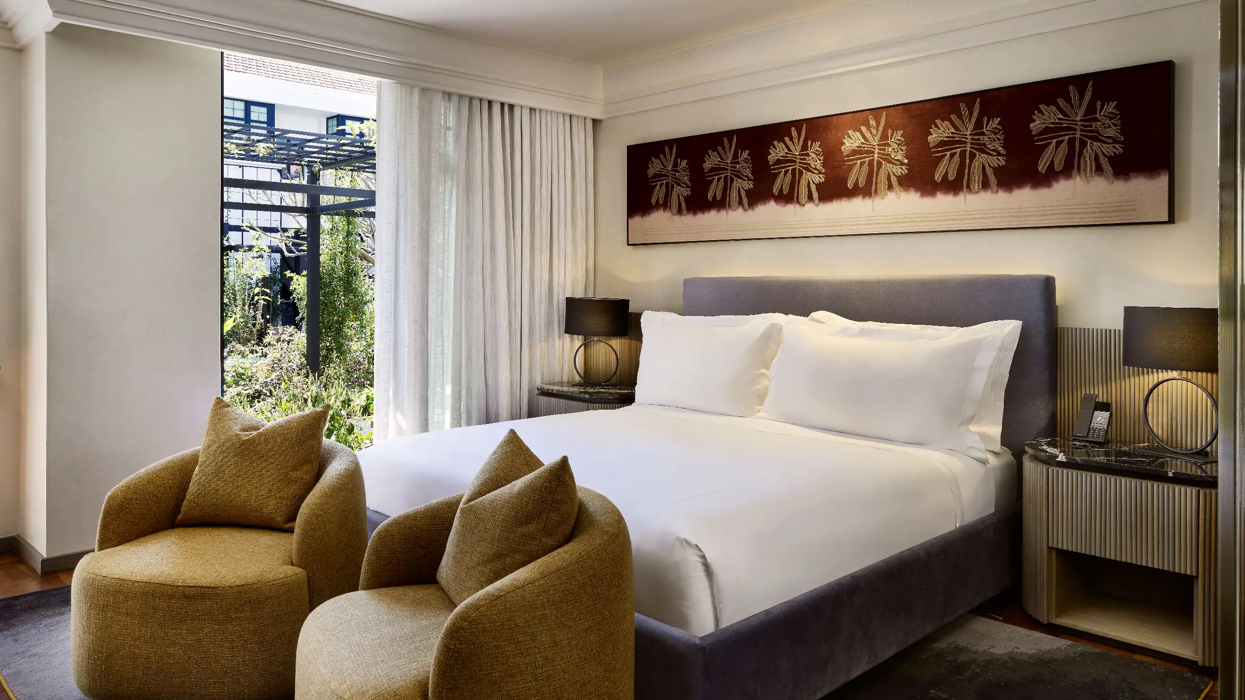 Park Hyatt Johannesburg One King Bed Pool View Park Hyatt Johannesburg One King Bed room with pool view