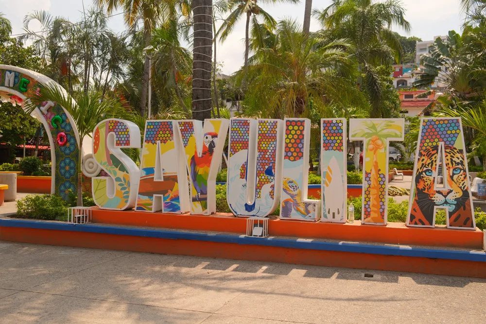 Sayulita Mexico photo sign