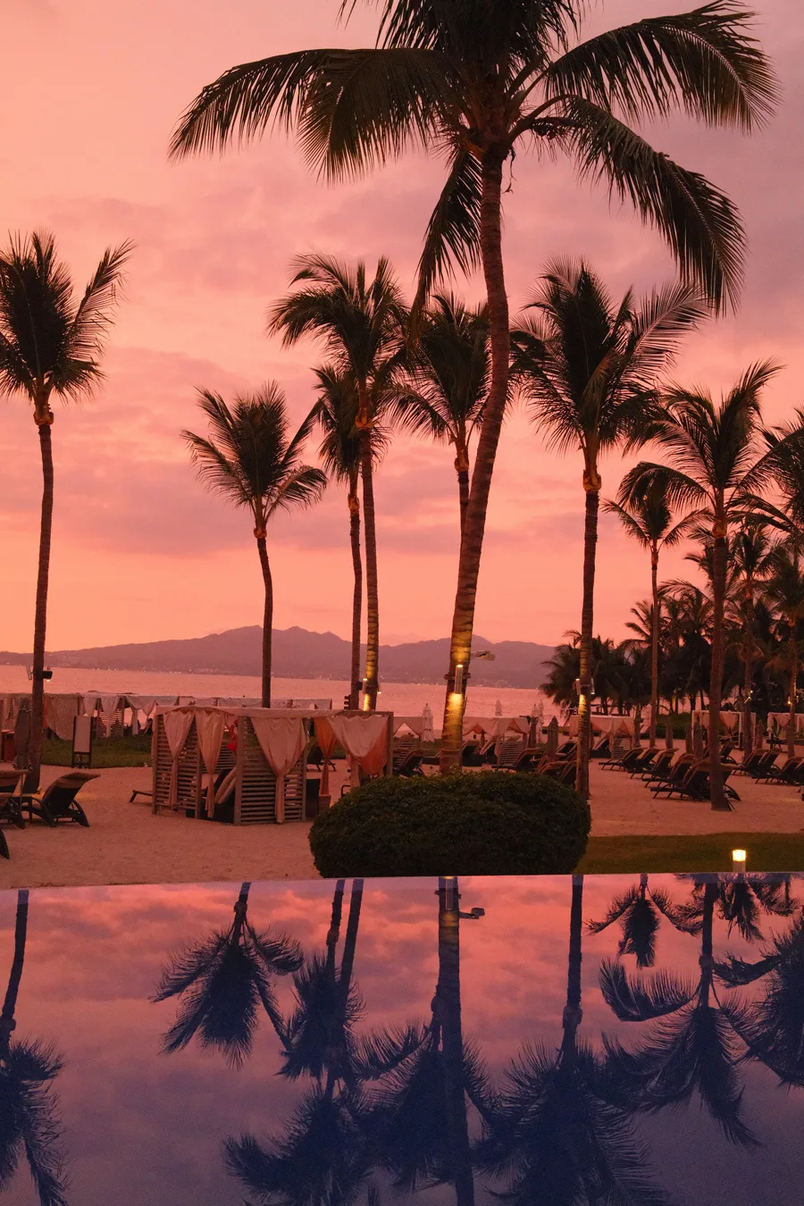 Sunset at Marival Distinct