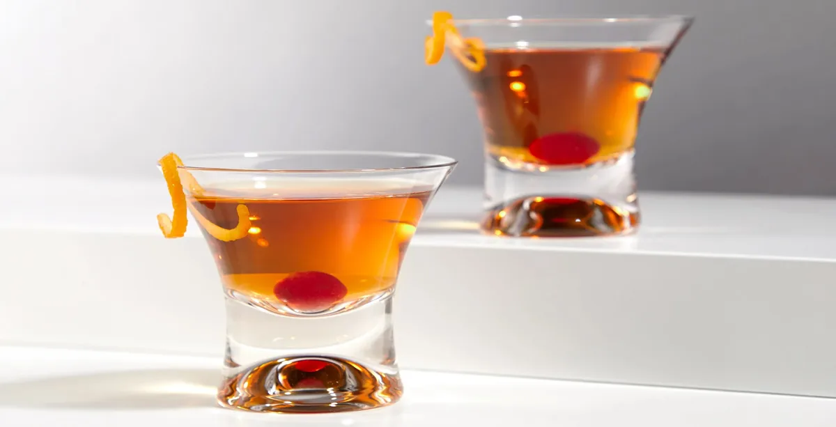 Viski Raye Manhattan Glasses